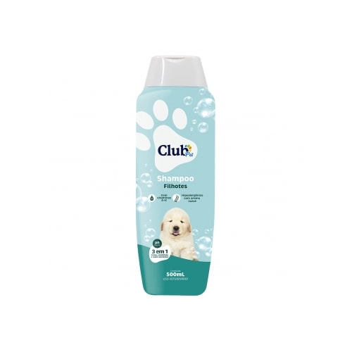 Shampoo Club Pet Mais Filhotes 500ml