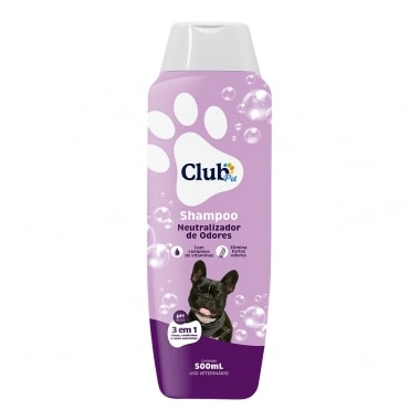 Shampoo Club Pet Mais Neutralizador de Odores 500ml