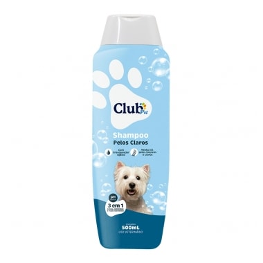 Shampoo Club Pet Mais Pelos Claros 500ml