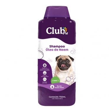Shampoo Club Pet Óleo de Neem 750ml