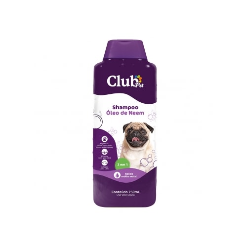 Shampoo Club Pet Óleo de Neem 750ml