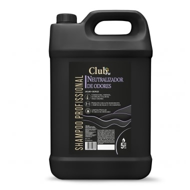 Shampoo Club Pet Profissional Neutralizador de Odores 5L