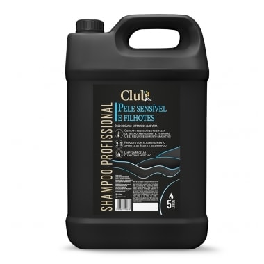 Shampoo Club Pet Profissional Pele Sensível e Filhotes 5L