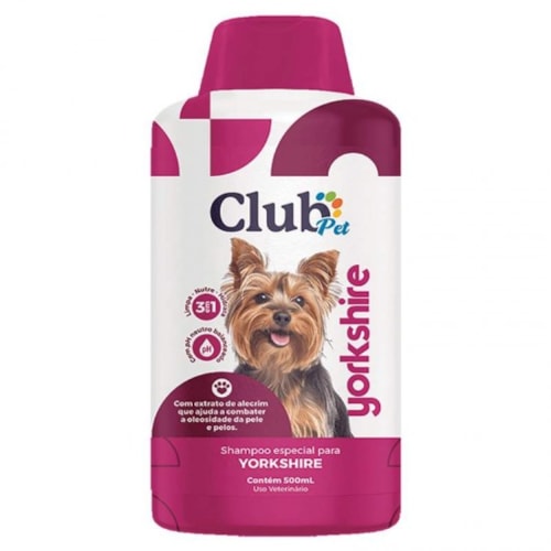 Shampoo Club Pet Yorkshire 3 em 1 500ml