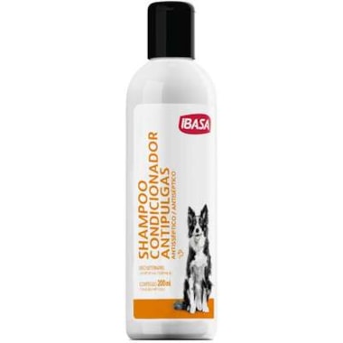 Shampoo e Condicionador Antipulgas Ibasa 2 em 1 200ml
