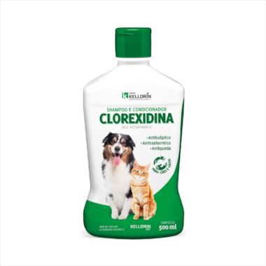Shampoo e Condicionador Kelldrin Clorexidina 500ml