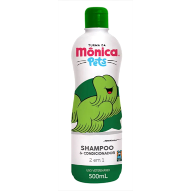 Shampoo e Condicionador Turma da Monica 2 em 1 500ml