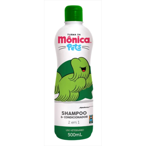 Shampoo e Condicionador Turma da Monica 2 em 1 500ml