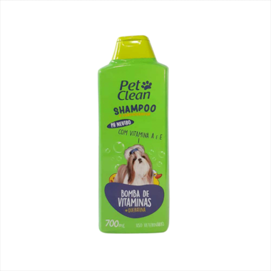 Shampoo Pet Clean Bomba de Vitaminas 700ml