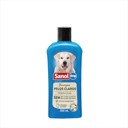 Shampoo Sanol Pelos Claros 500ml