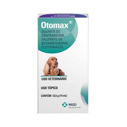 Solução Otomax para Otite 14ml