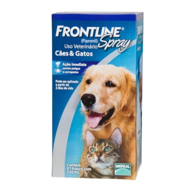 Spray Antipulgas e Carrapatos Frontline 250ml