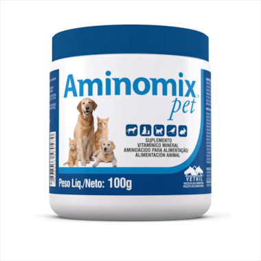 Suplemento Alimentar Aminomix Pet 100g