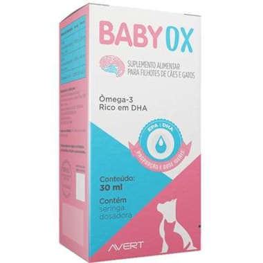 Suplemento Alimentar Babyox Filhotes 30ml