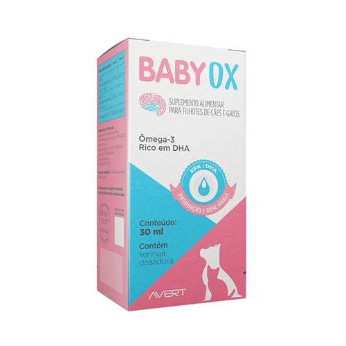 Suplemento Alimentar Babyox Filhotes 30ml