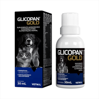 Suplemento Alimentar Glicopan Gold 30ml