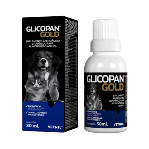 Suplemento Alimentar Glicopan Gold 30ml