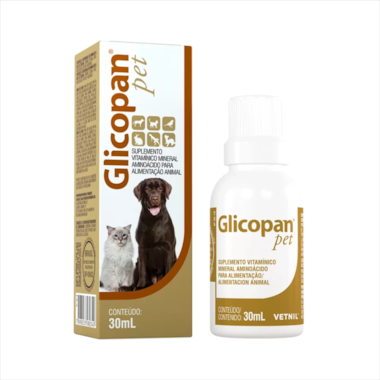 Suplemento Alimentar Glicopan Pet 30ml