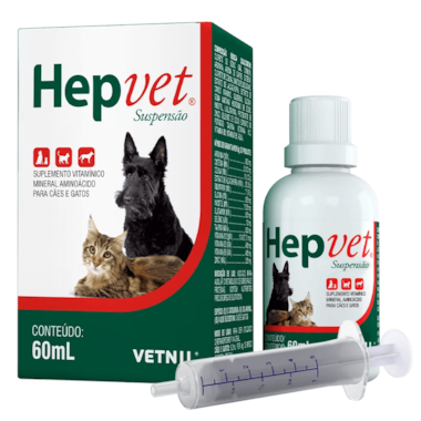 Suplemento Alimentar Hepvet Suspensão 60ml