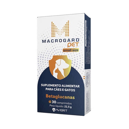 Suplemento Alimentar Macrogard Small Size com 30 comprimidos