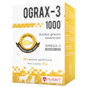 Suplemento Alimentar Ograx-3 1000mg com 30 capsulas