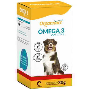 Suplemento Alimentar Ômega 3 Dog 1000