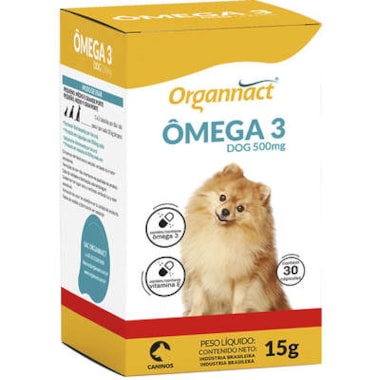 Suplemento Alimentar Ômega 3 Dog 500