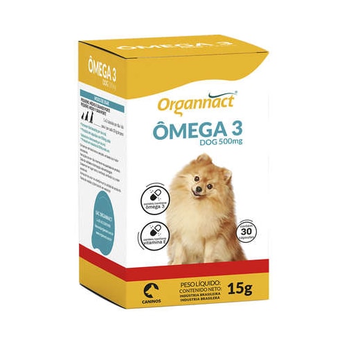 Suplemento Alimentar Ômega 3 Dog 500