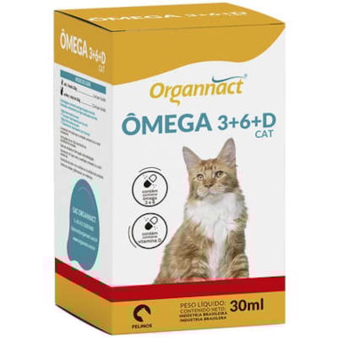 Suplemento Alimentar Ômega cat 3+6+D 30ml