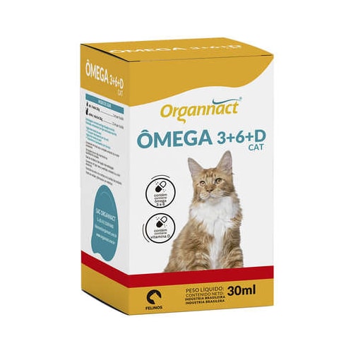 Suplemento Alimentar Ômega cat 3+6+D 30ml