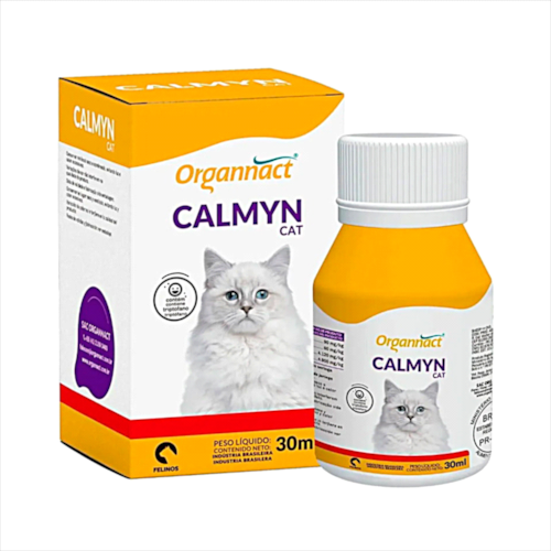 Suplemento Alimentar Organnact Calmyn Cat 30ml