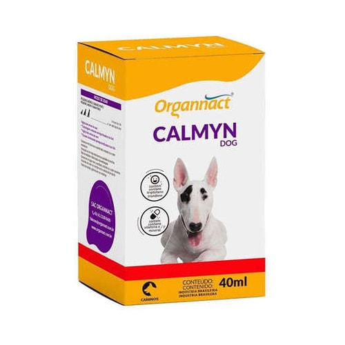 Suplemento Alimentar Organnact Calmyn Dog 40ml