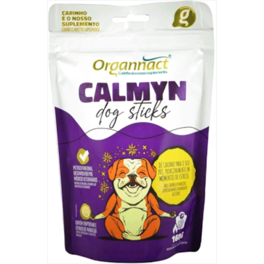 Suplemento Alimentar Organnact Calmyn Dog Sticks 160g