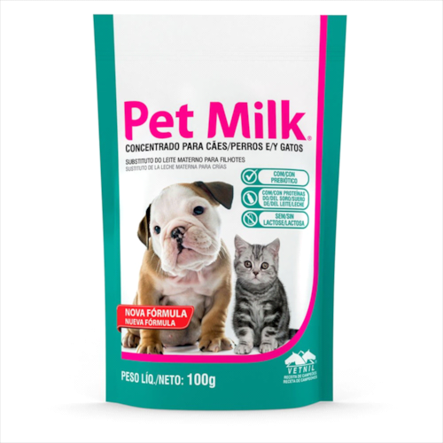 Suplemento Alimentar Pet Milk 100g