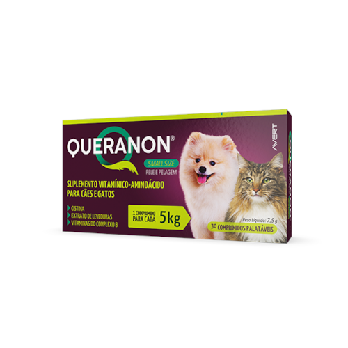 Suplemento Alimentar Queranon Small Size com 30 comprimidos