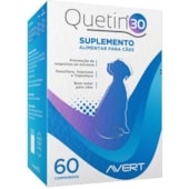 Suplemento Alimentar Quetin Cães 30 com 60 comprimidos
