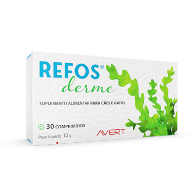 Suplemento Alimentar Refos Derme com 30 comprimidos