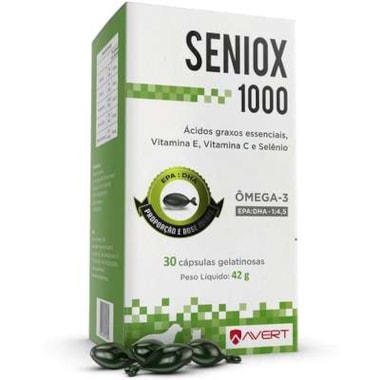 Suplemento Alimentar Seniox 1000mg com 30 capsulas