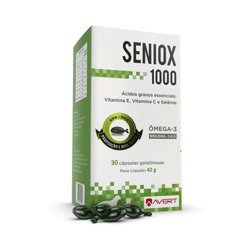 Suplemento Alimentar Seniox 1000mg com 30 capsulas