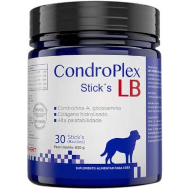 Suplemento Condroplex LB Sticks com 30 bastões 630g