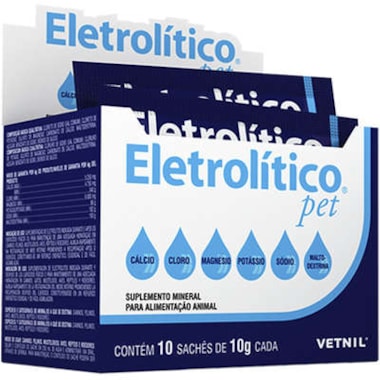 Suplemento Mineral Eletrolítico Pet 10g