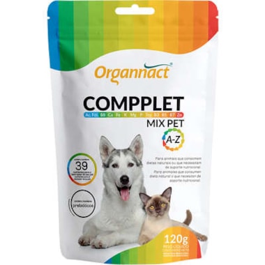 Suplemento Vitamínico Compplet Mix Pet A-Z 120g