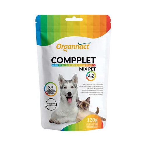 Suplemento Vitamínico Compplet Mix Pet A-Z 120g