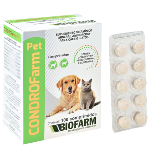 Suplemento Vitamínico Condrofarm com 100 comprimidos