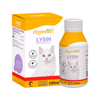 Suplemento Vitamínico Lysin Cat Emulgel 100ml