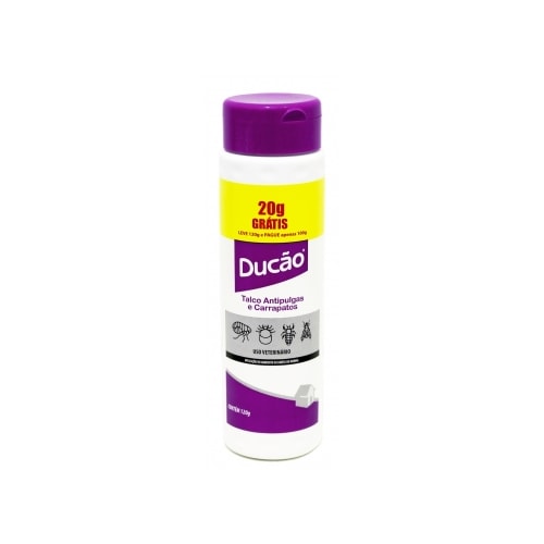 Talco Antipulgas e Carrapatos Ducão Oriente 120g