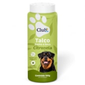 Talco Banho a Seco Club Pet Citronela 100g