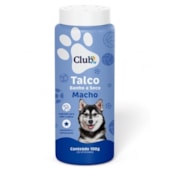 Talco Banho a Seco Club Pet Macho 100g