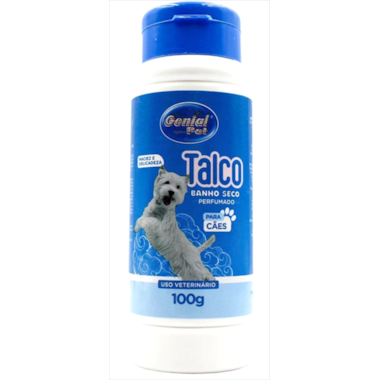 Talco Higiênico Pet Clean Macho 100g