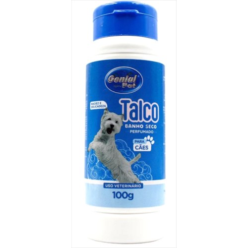 Talco Higiênico Pet Clean Macho 100g